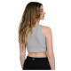Target Γυναικεία αμάνικη μπλούζα Rib Crop Top